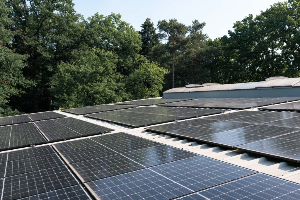 PV Anlage auf dem Dach